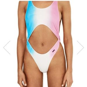 triangl one piece swimsuit